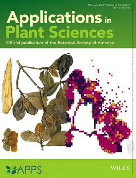 cover of Applications in Plant Sciences
